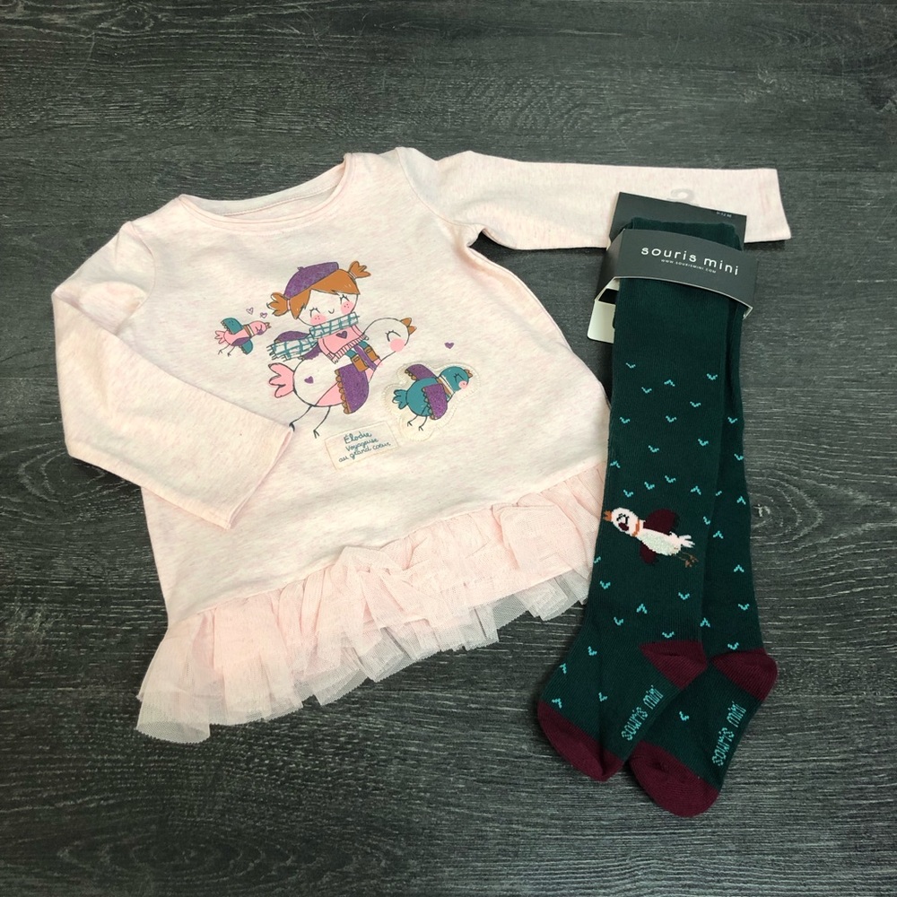 Tunic and tight 9-12 months